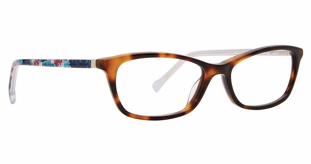 Vera Bradley VBLaine Eyeglasses - Rose Toile - view 3